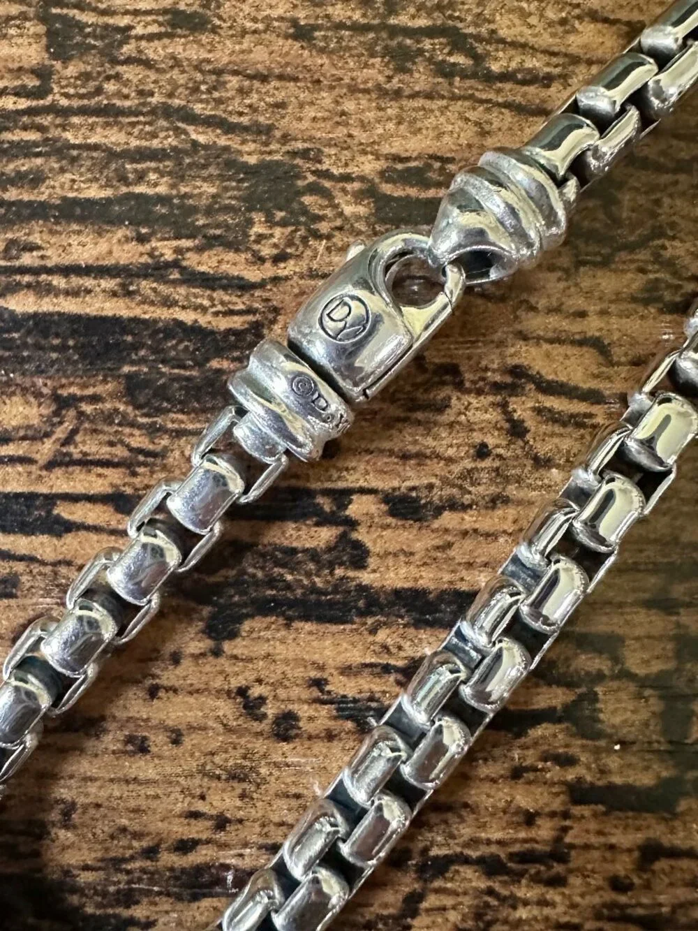 David Yurman Box Chain Necklace in Sterling Silver, 5mm - 22